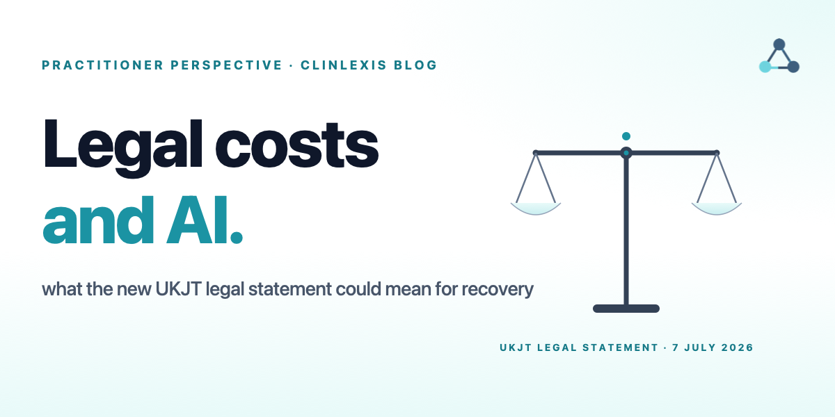 Could legal costs become harder to recover when AI should have been used?